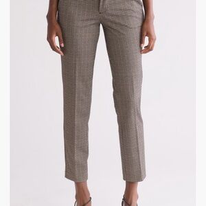 Liverpool Black and White Houndstooth Trousers